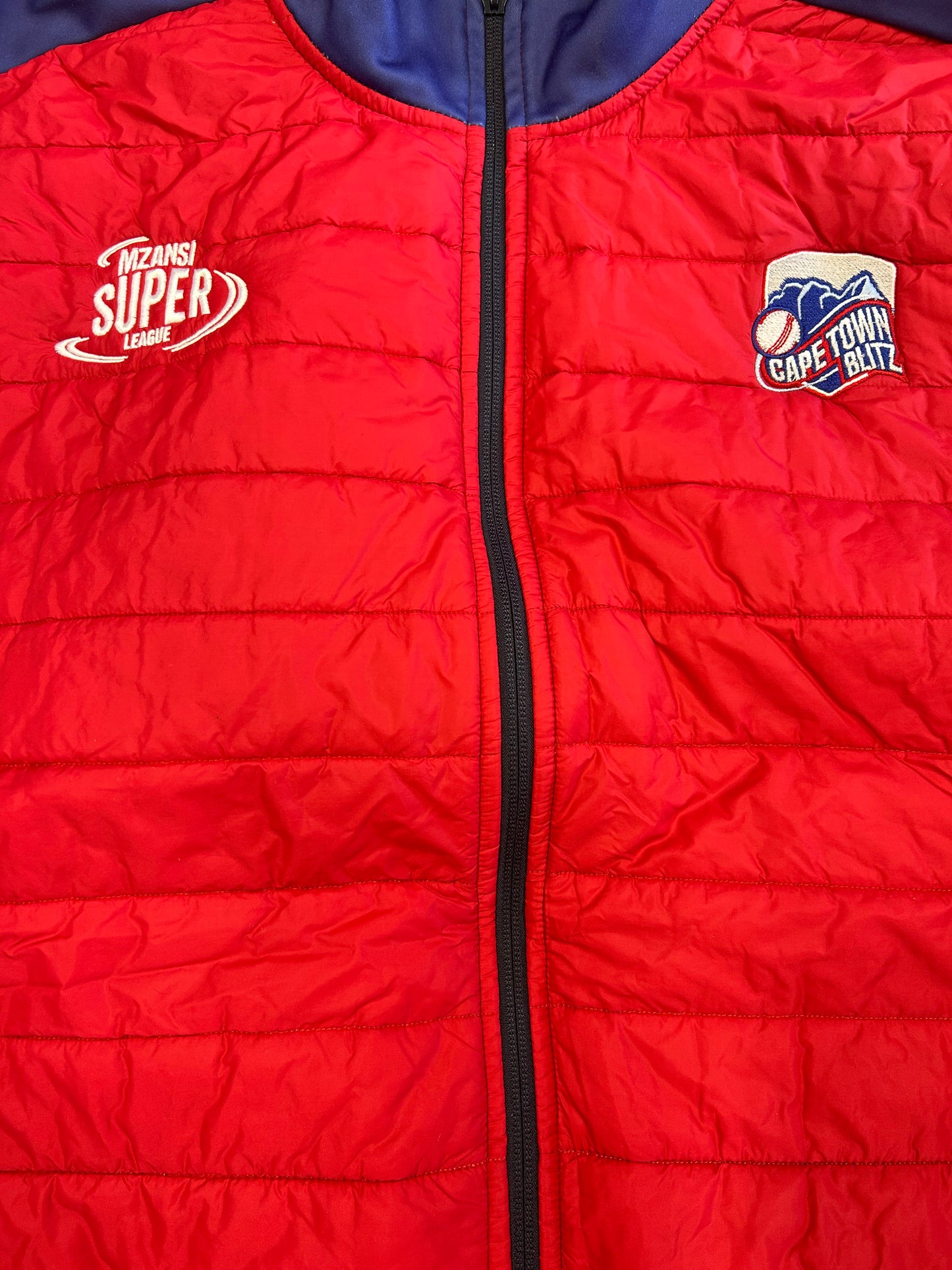 Cape Town Blitz 2017 Mzansi Super League Player Issue Full Zip Padded Coat