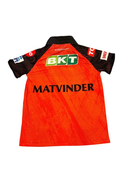 Sunrisers Hyderabad 2023 IPL Staff Issue SS Playing Shirt