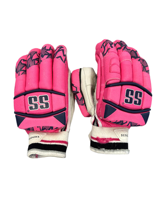 SS Super Test Rajasthan Royals Pro Issue IPL Batting Gloves