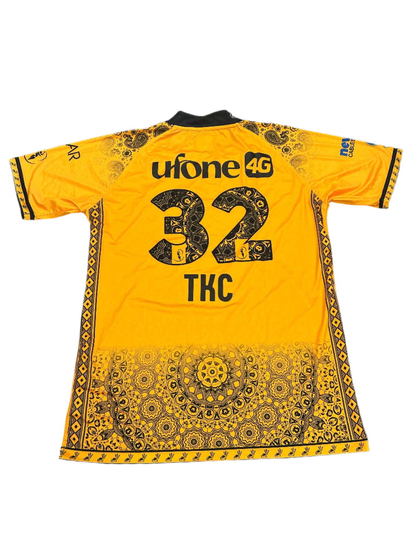 Tom Kohler-Cadmore Peshawar Zalmi 2025 PSL Match Worn SS Home Playing Shirt