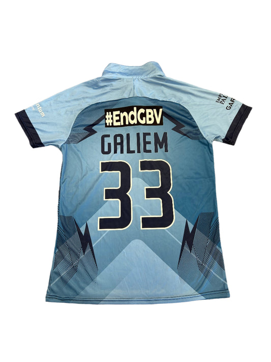 Dayyaan Galiem Multiply Titans 1DC Match Worn SS Playing Shirt