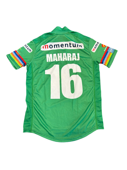 Keshav Maharaj Hollywood Dolphins 1DC Match Worn SS Playing Shirt
