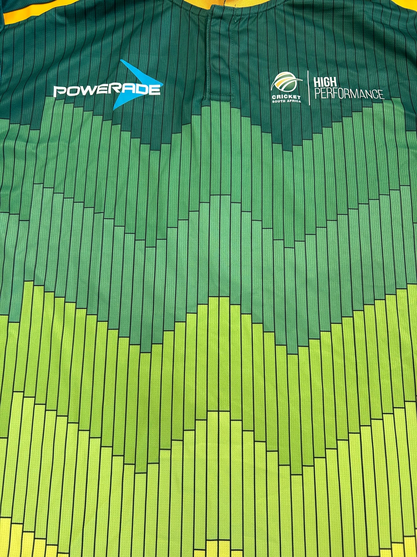 Wesley Marshall Cricket South Africa High Performance Match Worn LS Playing Shirt