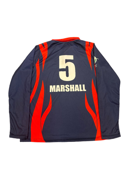 Wesley Marshall Eastern Cricket T20 Match Worn LS Playing Shirt