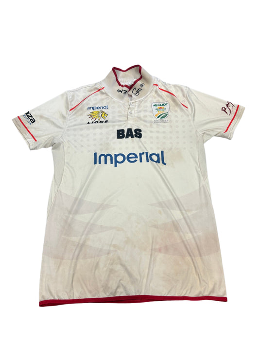 Imperial Lions 4DC Match Worn SS Playing Shirt
