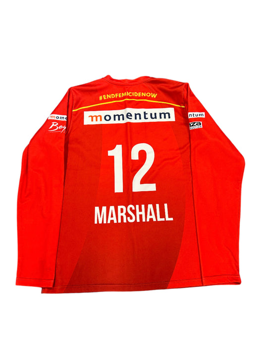 Wesley Marshall Imperial Lions 1DC Match Worn LS Playing Jumper
