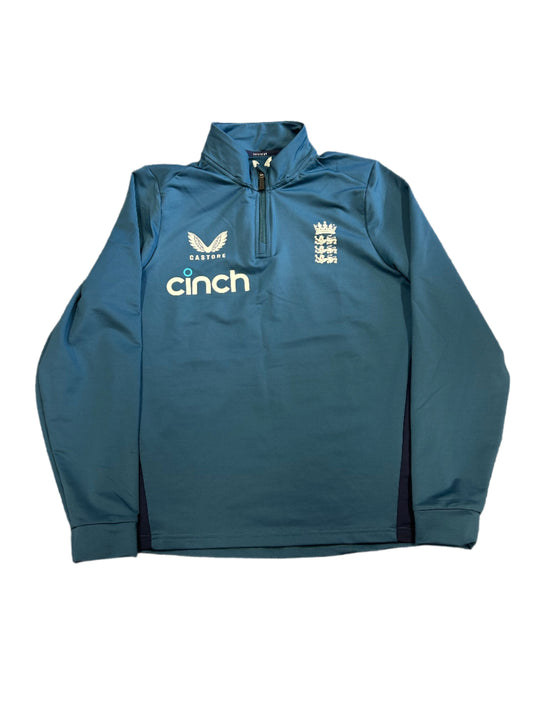 England Ladies 2023 Player Issue 1/4 Zip Training Fleece