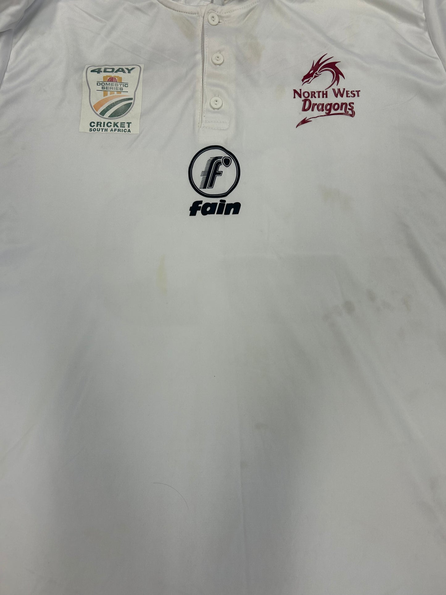 Wesley Marshall North West Dragons 4DC Match Worn LS Playing Shirt