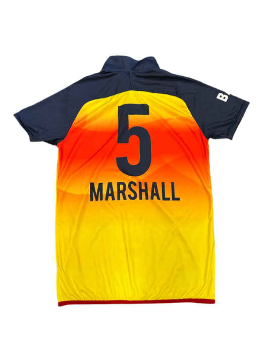 Wesley Marshall Central Gauteng Lions 1DC Match Worn SS Playing Shirt