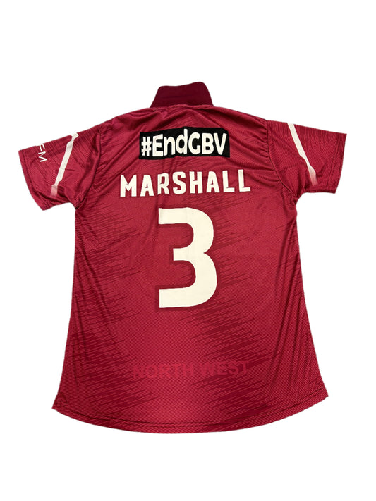 Wesley Marshall North West Dragons 1DC Match Worn SS Playing Shirt