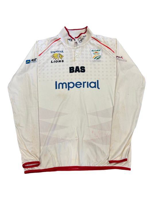 Imperial Lions 4DC Match Worn LS Playing Shirt