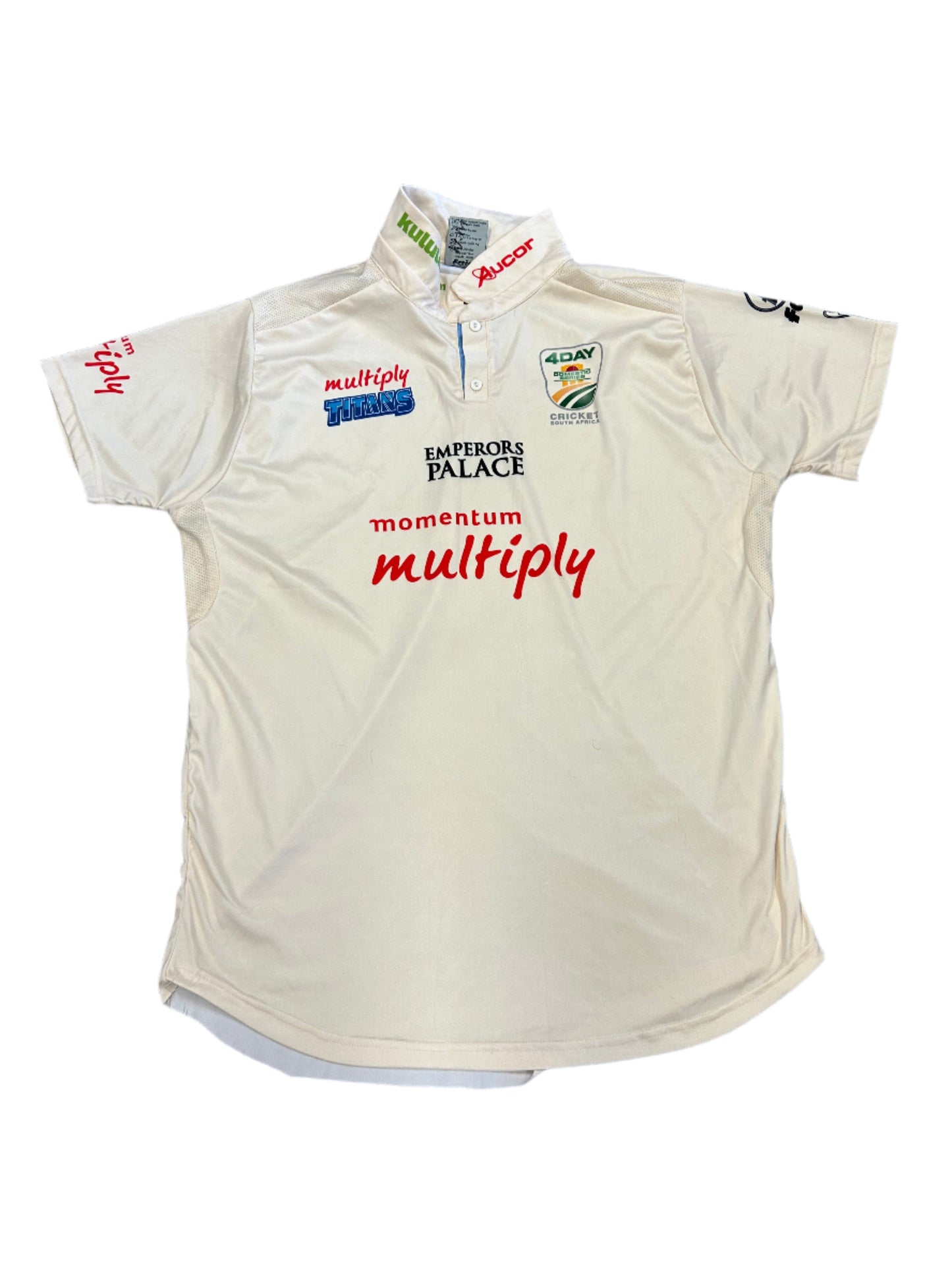 Multiply Titans 4DC Match Worn SS Playing Shirt