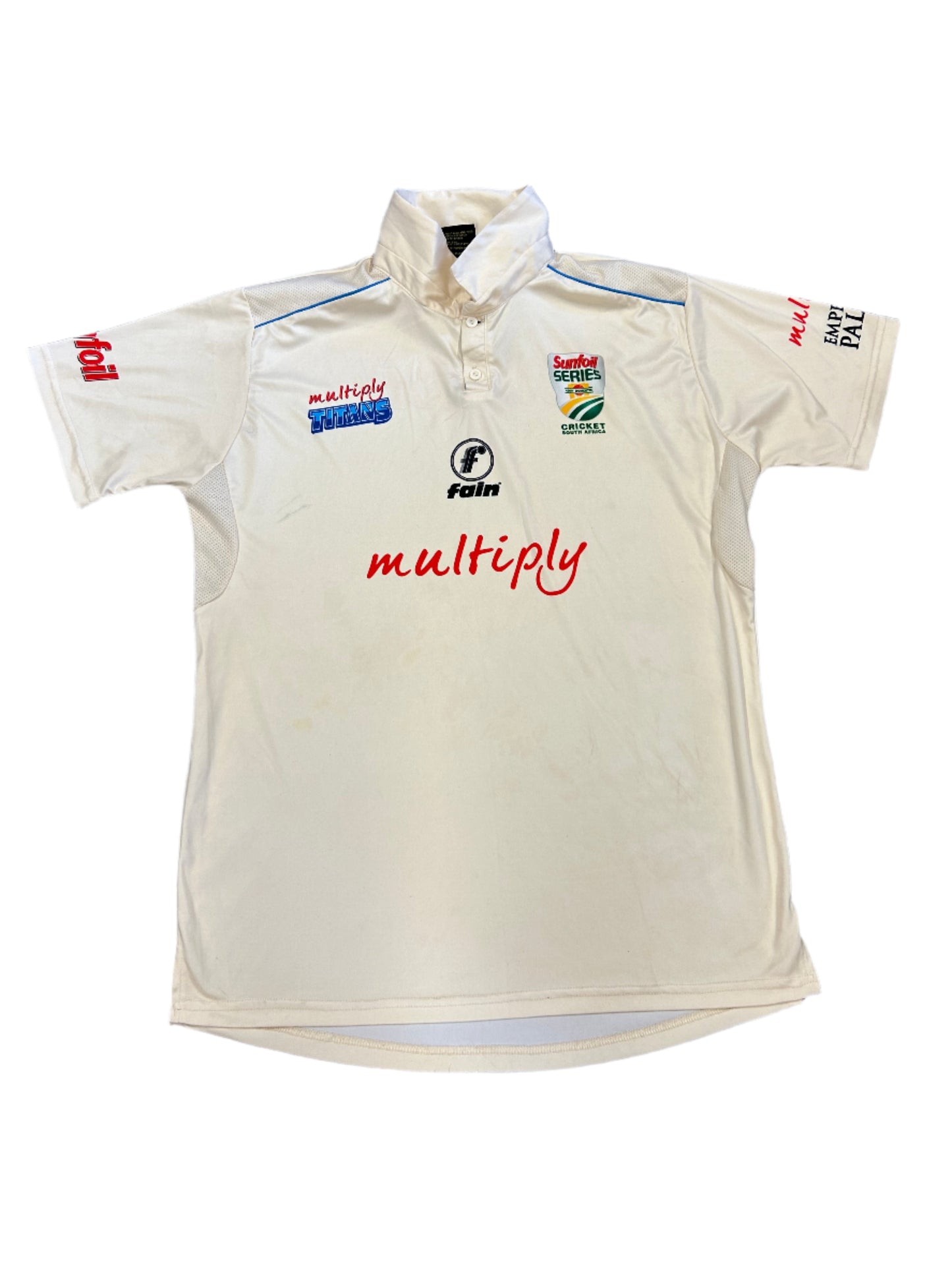 Multiply Titans 4DC Match Worn SS Playing Shirt