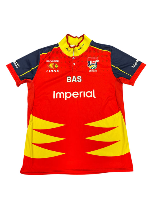 Imperial Lions 1DC Match Worn SS Playing Shirt
