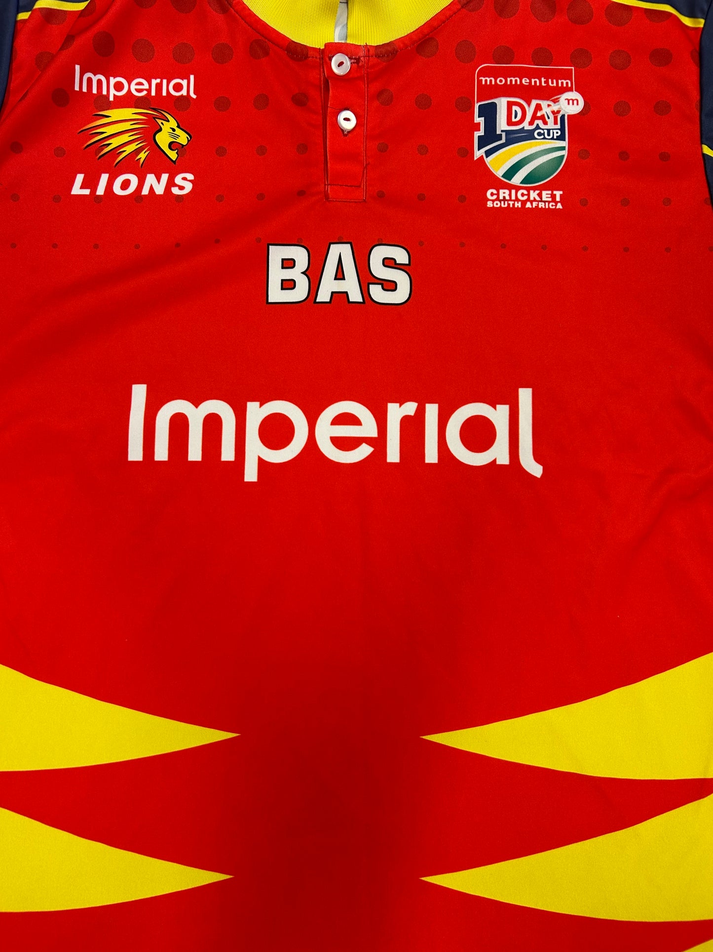 Imperial Lions 1DC Match Worn SS Playing Shirt