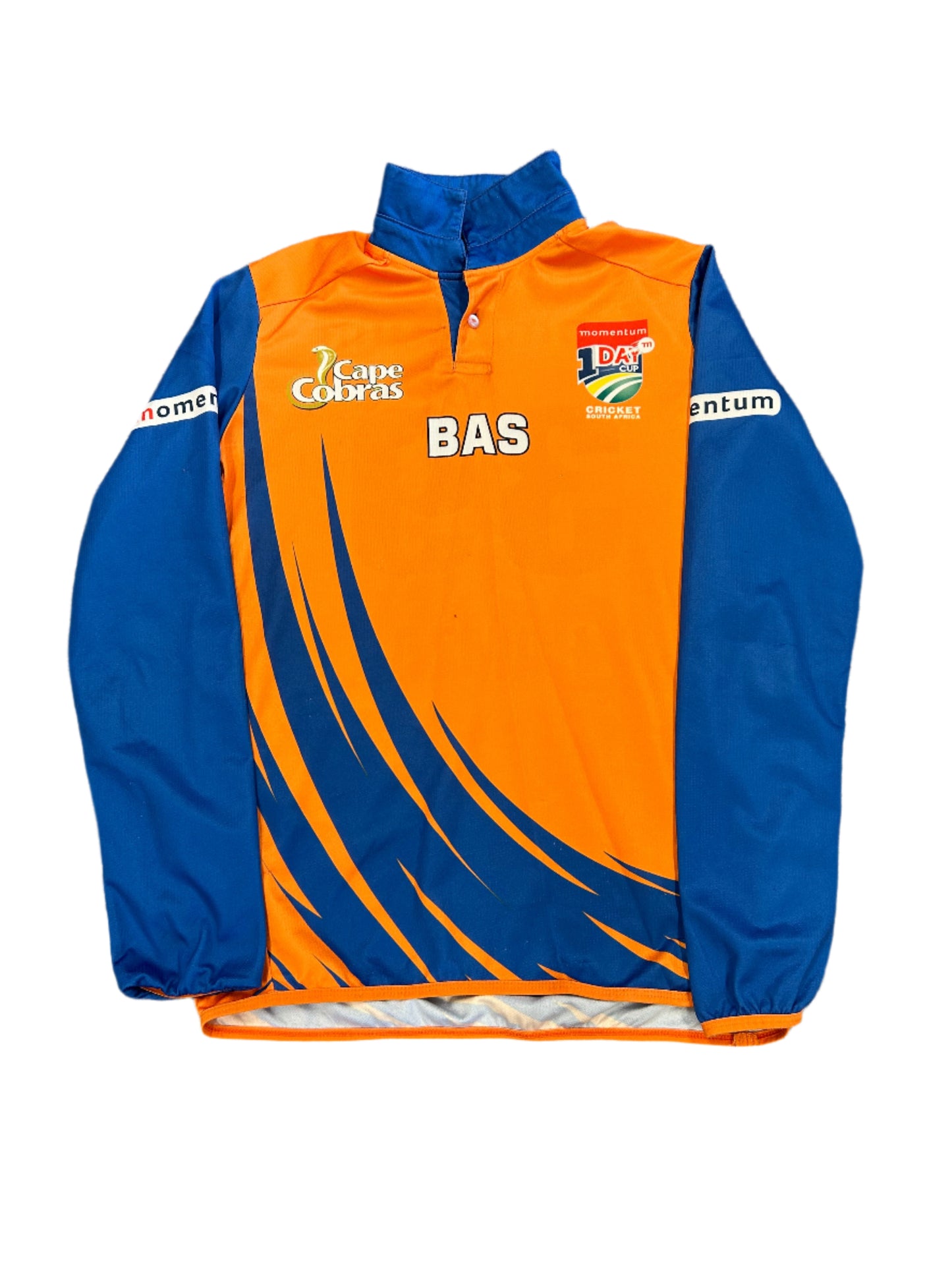 Zubayr Hamza Cape Cobras 1DC Match Worn LS Playing Shirt