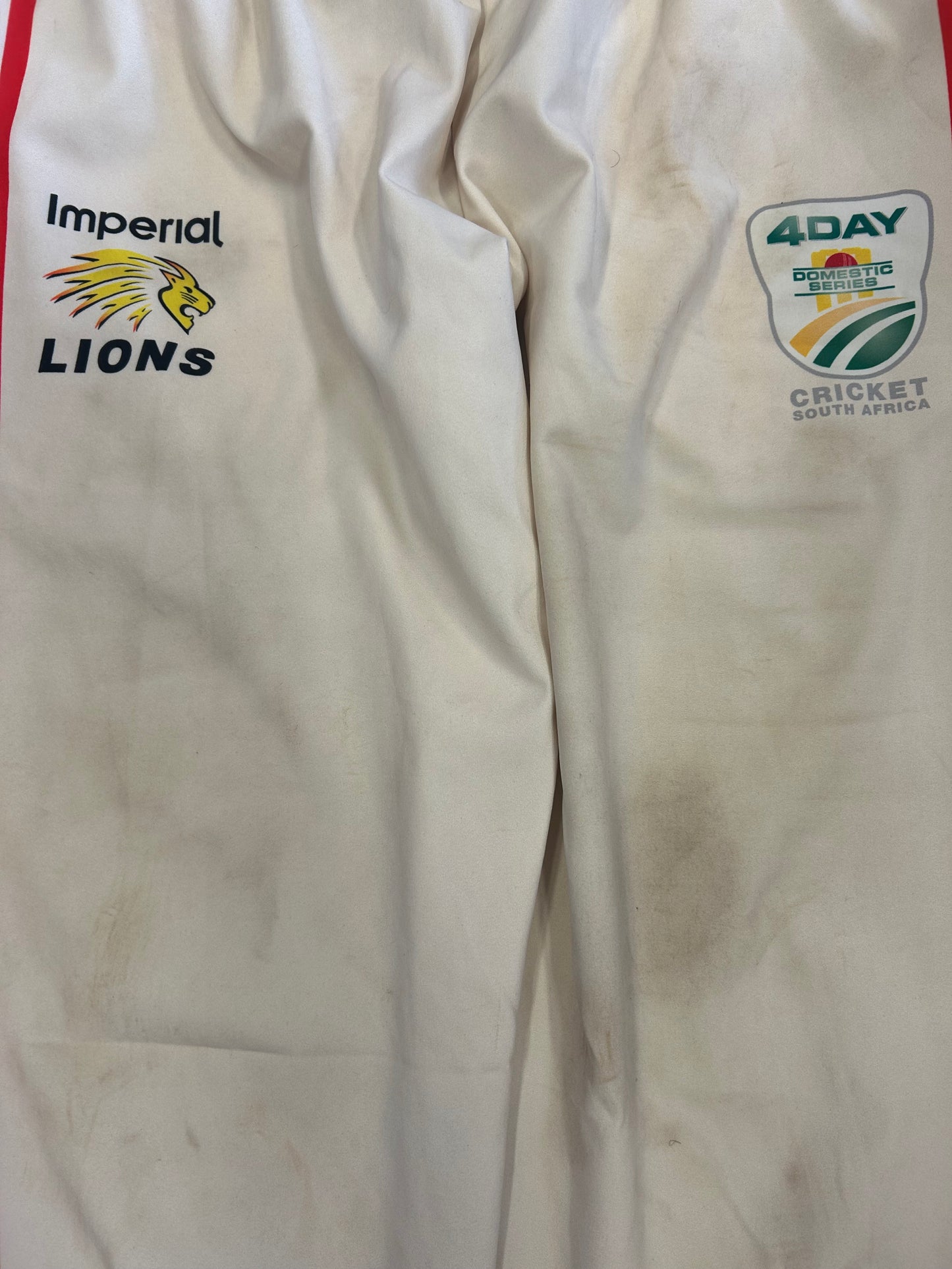 Imperial Lions 4 Day Match Worn Playing Trousers