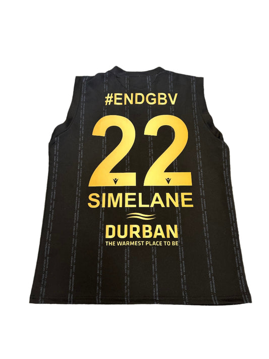 Andile Simelane Hollywood Dolphins 2023 1DC Match Worn Playing Pullover