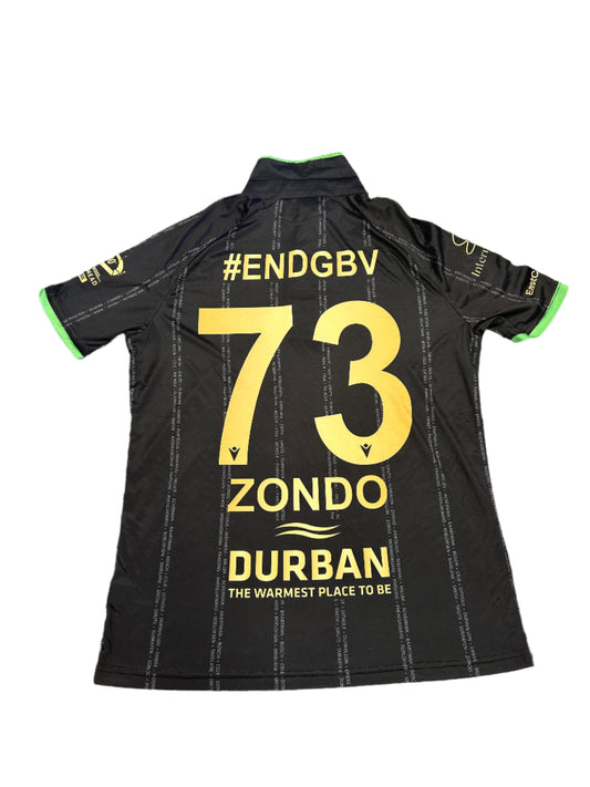 Khaya Zondo Hollywood Dolphins 2023 1DC Match Worn SS Playing Shirt