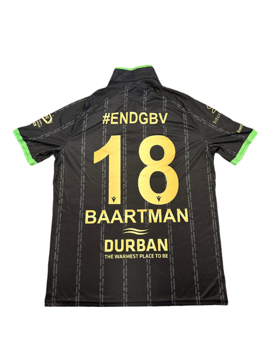 Ottniel Baartman Hollywood Dolphins 2023 1DC Match Worn SS Playing Shirt