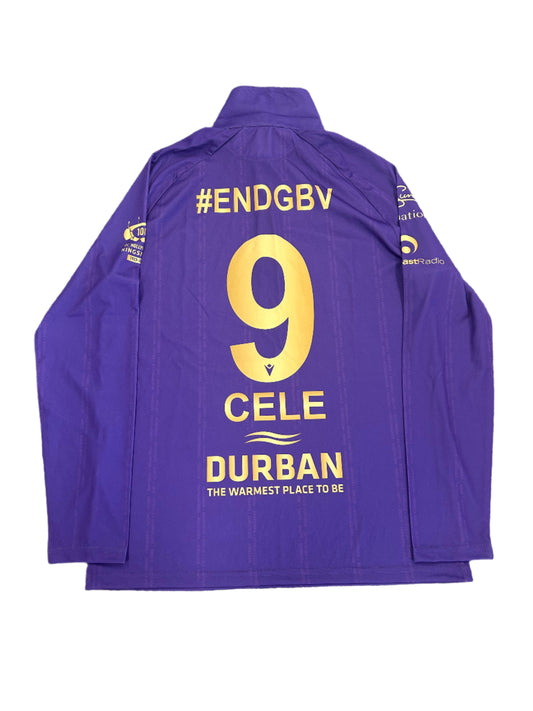 Okuhle Cele Hollywood Dolphins 2023 1DC Match Issue LS Playing Shirt
