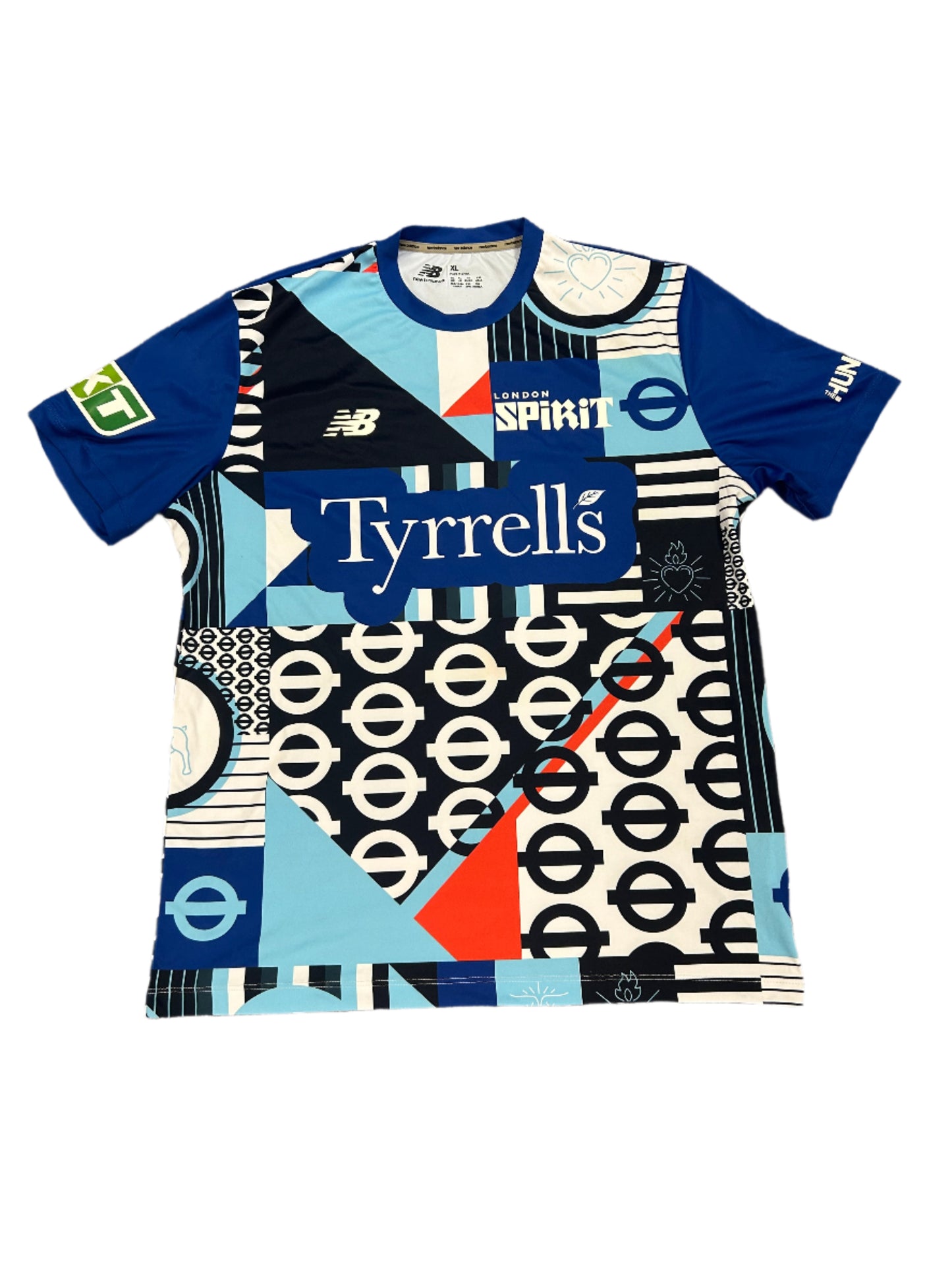 Shimron Hetmyer London Spirit 2024 TFL Match Worn and Signed SS Playing Shirt