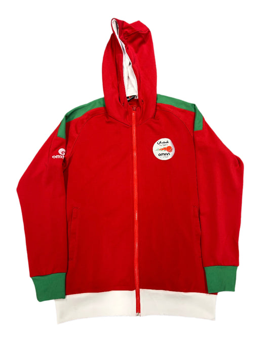 Oman 2024 Player Issue Full Zip Hooded Travel Fleece