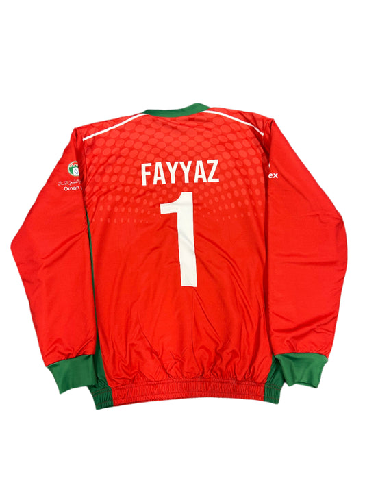 Fayyaz Butt Oman 2023 World Cup Qualifier Match Worn LS Playing Jumper