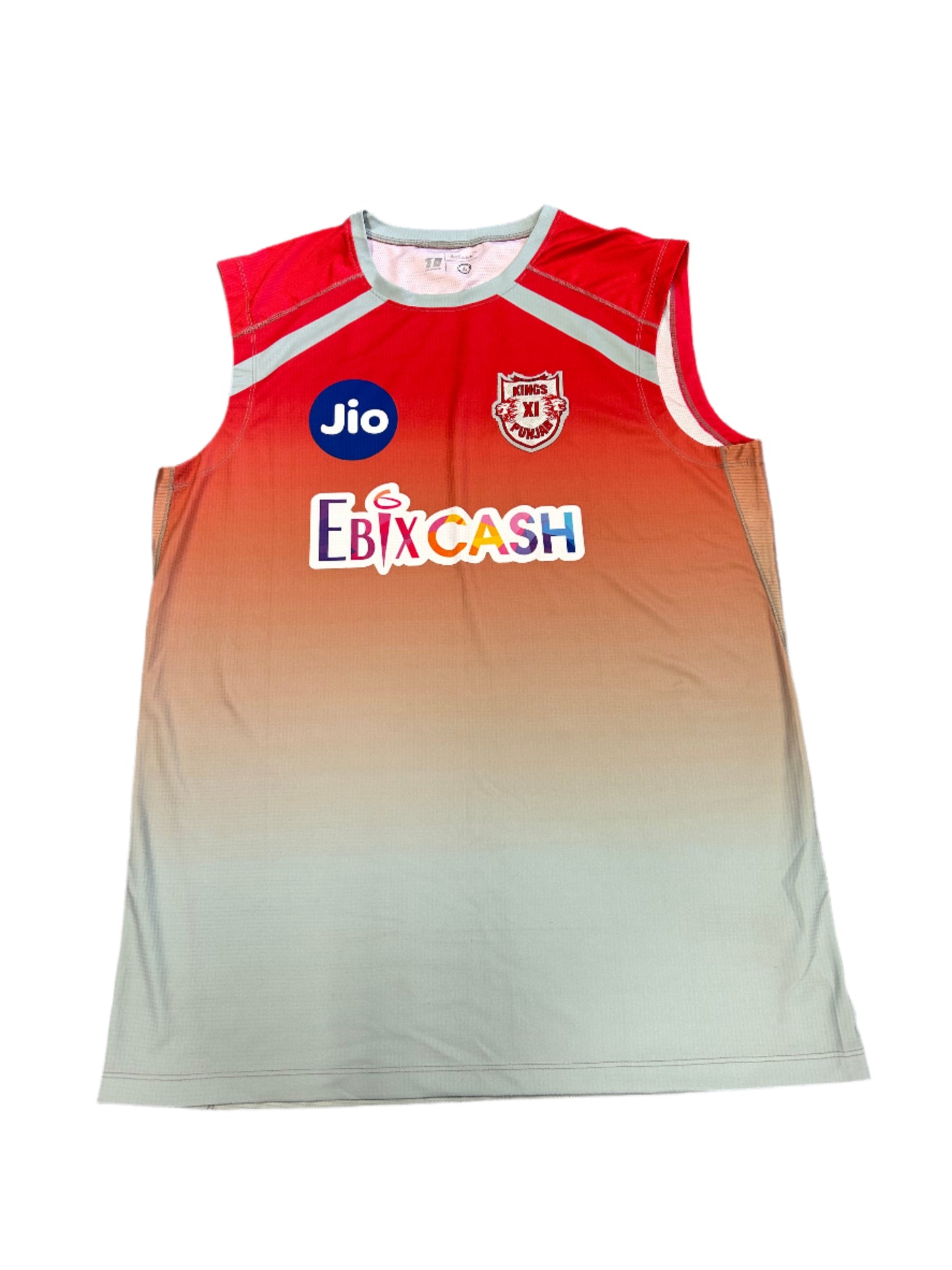 Kings XI Punjab IPL Player Issue Training Vest