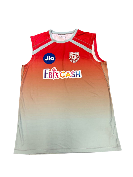 Kings XI Punjab IPL Player Issue Training Vest