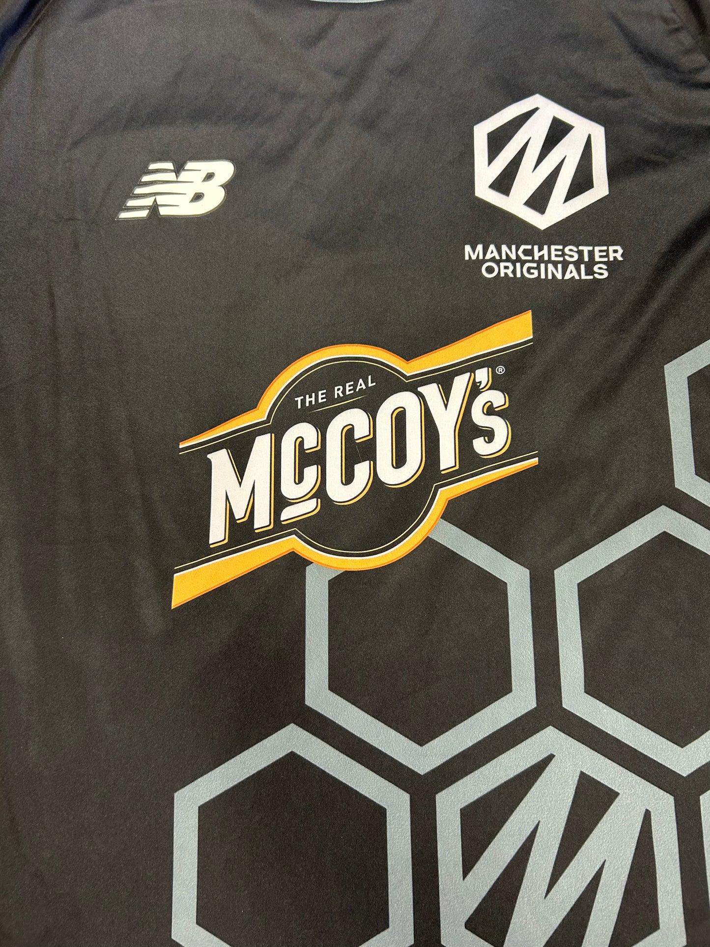Phil Salt Manchester Originals 2023 Hundred Match Worn SS Playing Shirt
