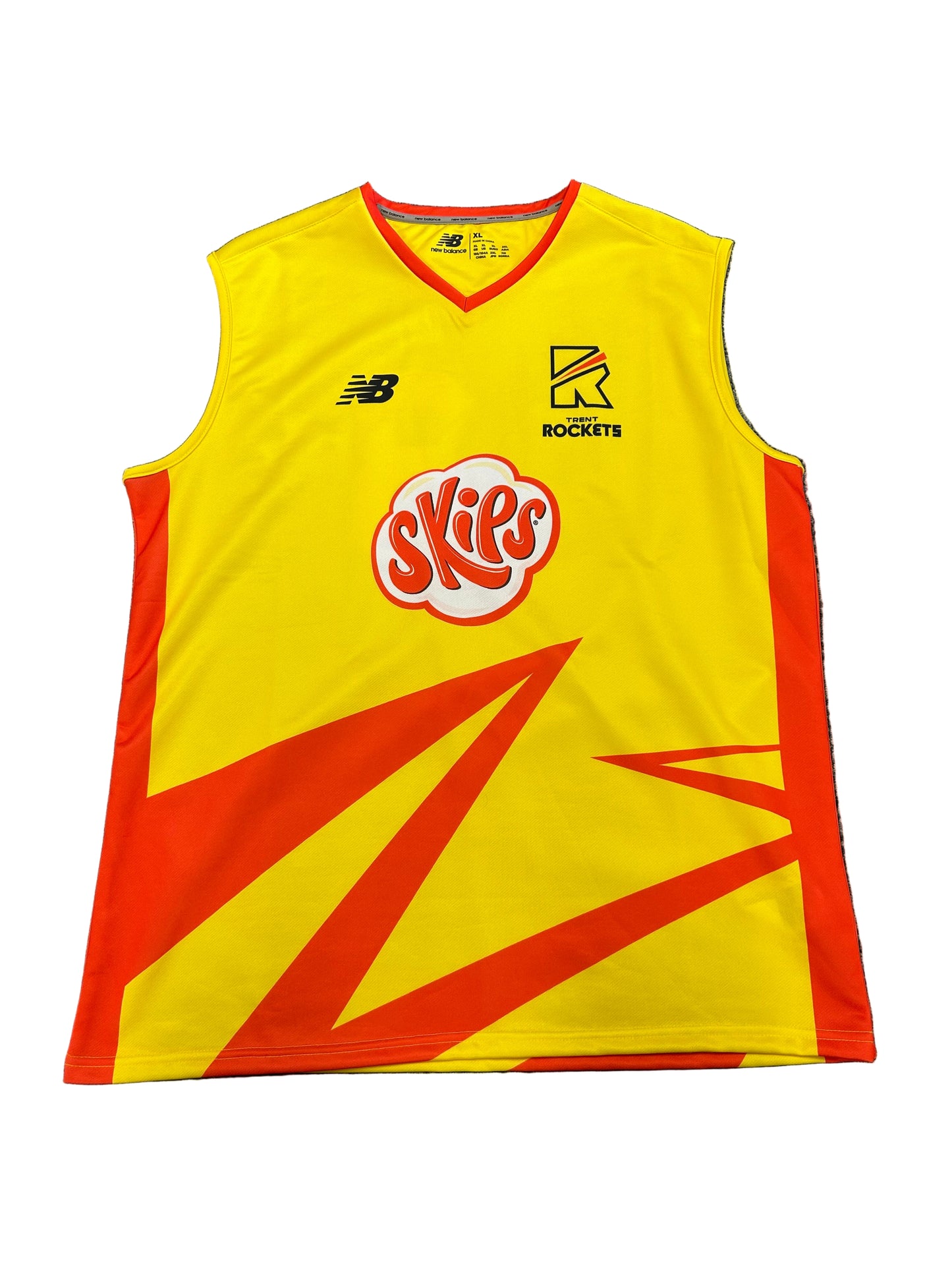 Chris Green Trent Rockets 2024 Hundred Match Worn Playing Pullover