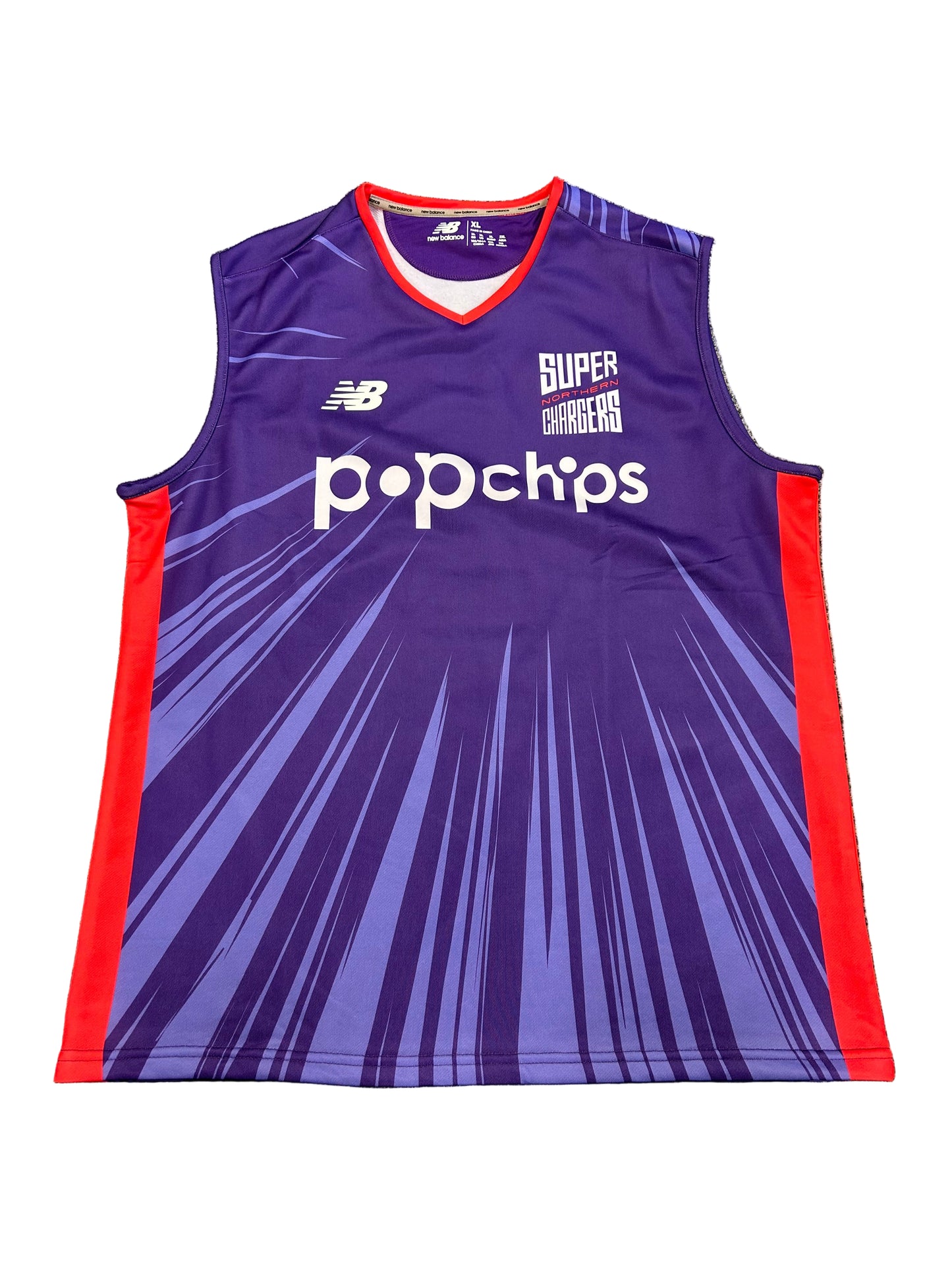Matt Short Northern Superchargers 2024 Hundred Match Worn Playing Pullover