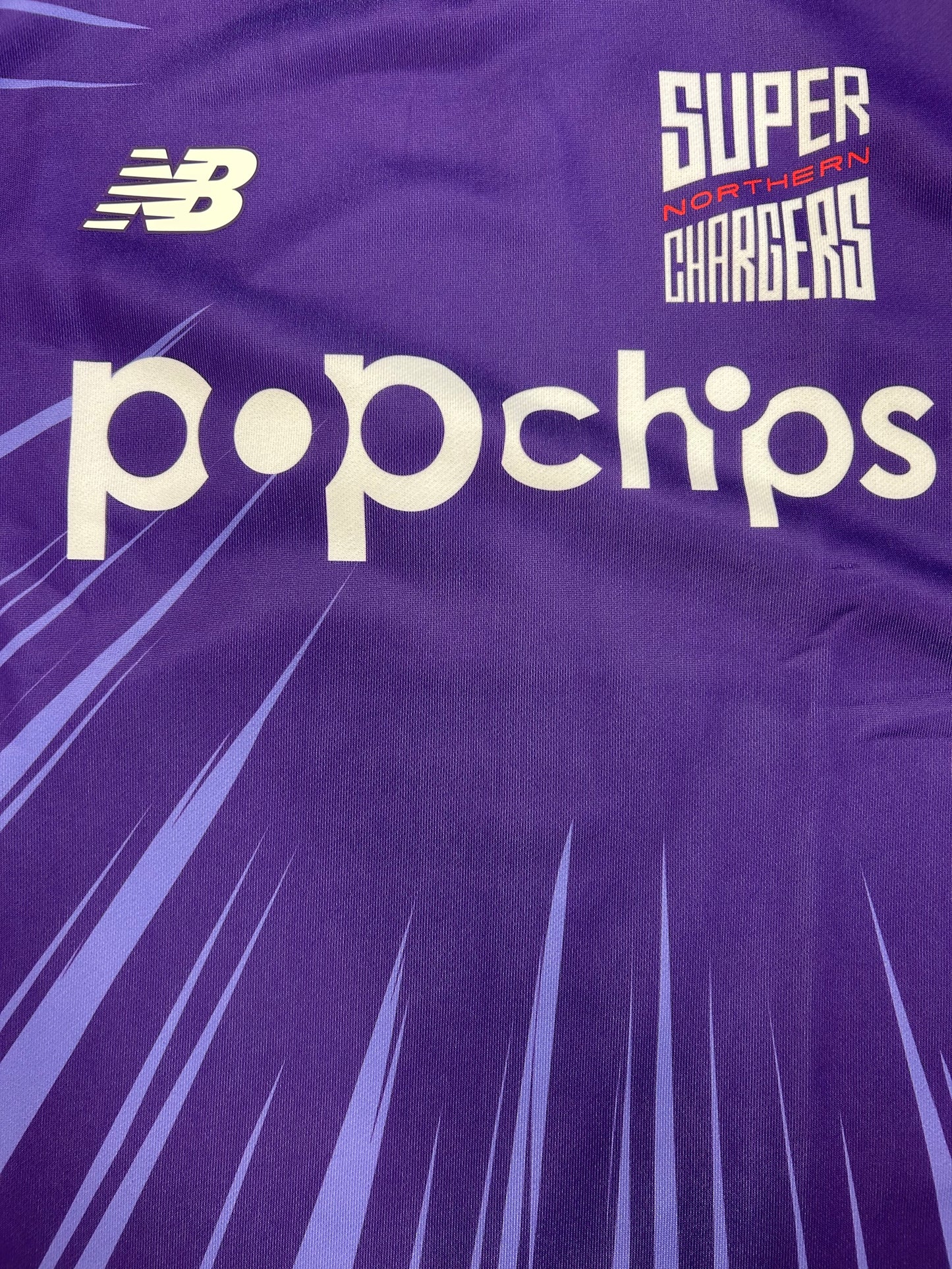 Matt Short Northern Superchargers 2024 Hundred Match Worn Playing Pullover