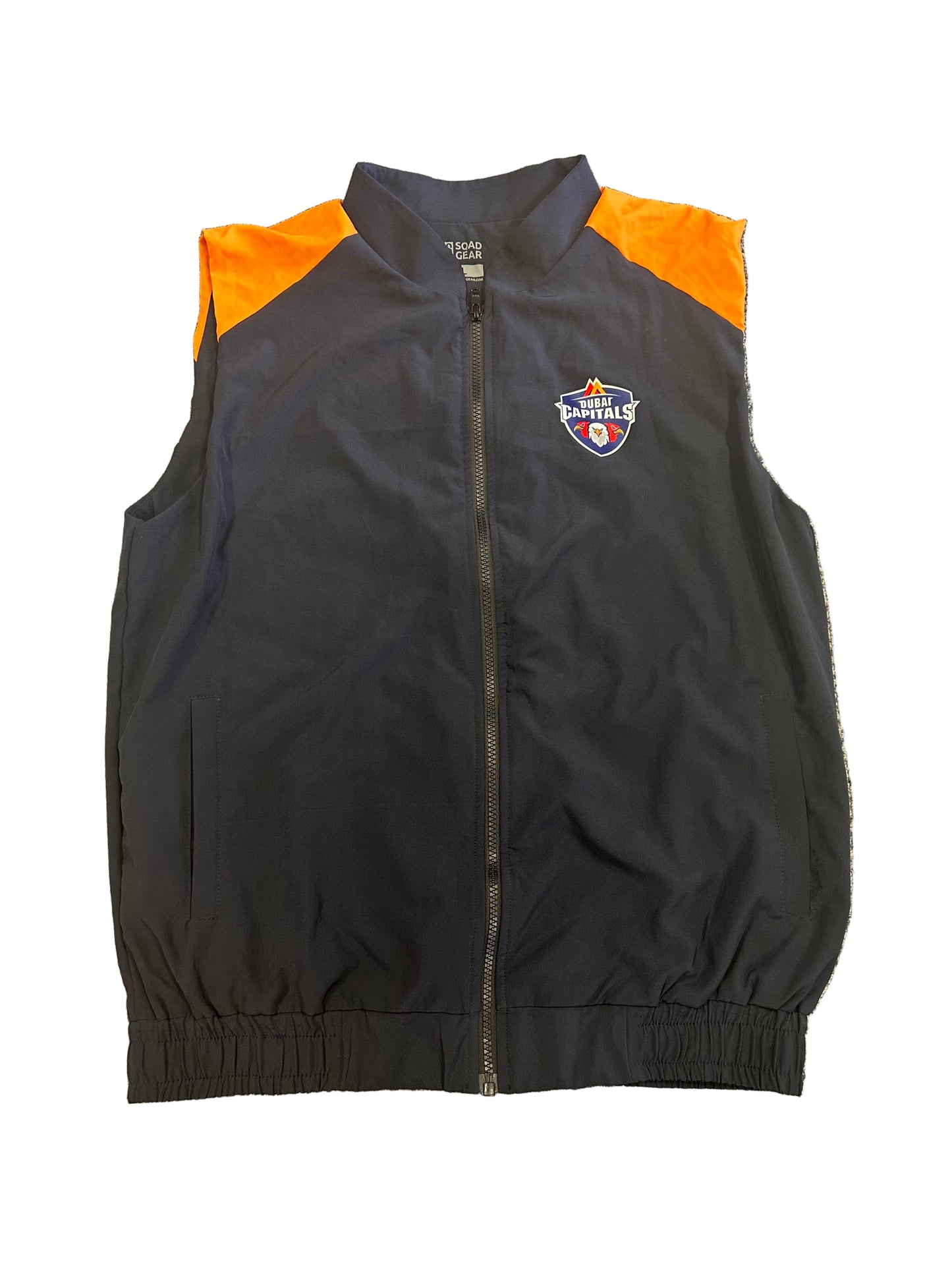 Dubai Capitals 2025 ILT20 Player Issue Full Zip Training Gilet