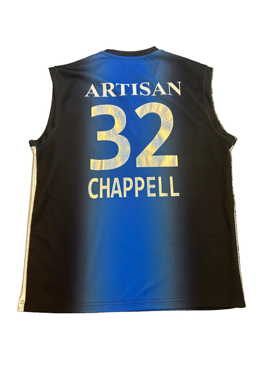 Zak Chappell Rangpur Riders 2024 GSL Match Worn Playing Pullover