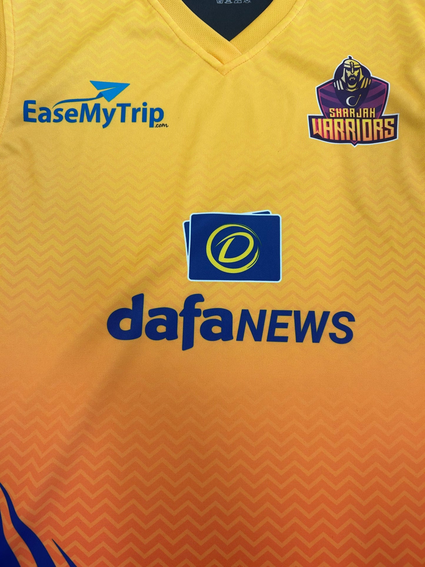 Evin Lewis Sharjah Warriors 2023 ILT20 Match Worn Playing Pullover
