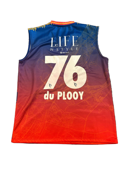 Leus Du Plooy Dubai Capitals 2024 ILT20 Match Worn Playing Pullover
