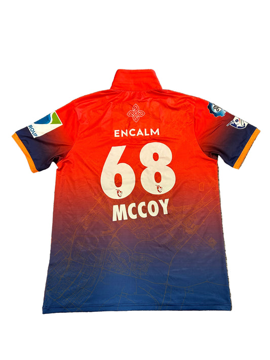 Obed McCoy Dubai Capitals 2025 ILT20 Match Worn SS Playing Shirt