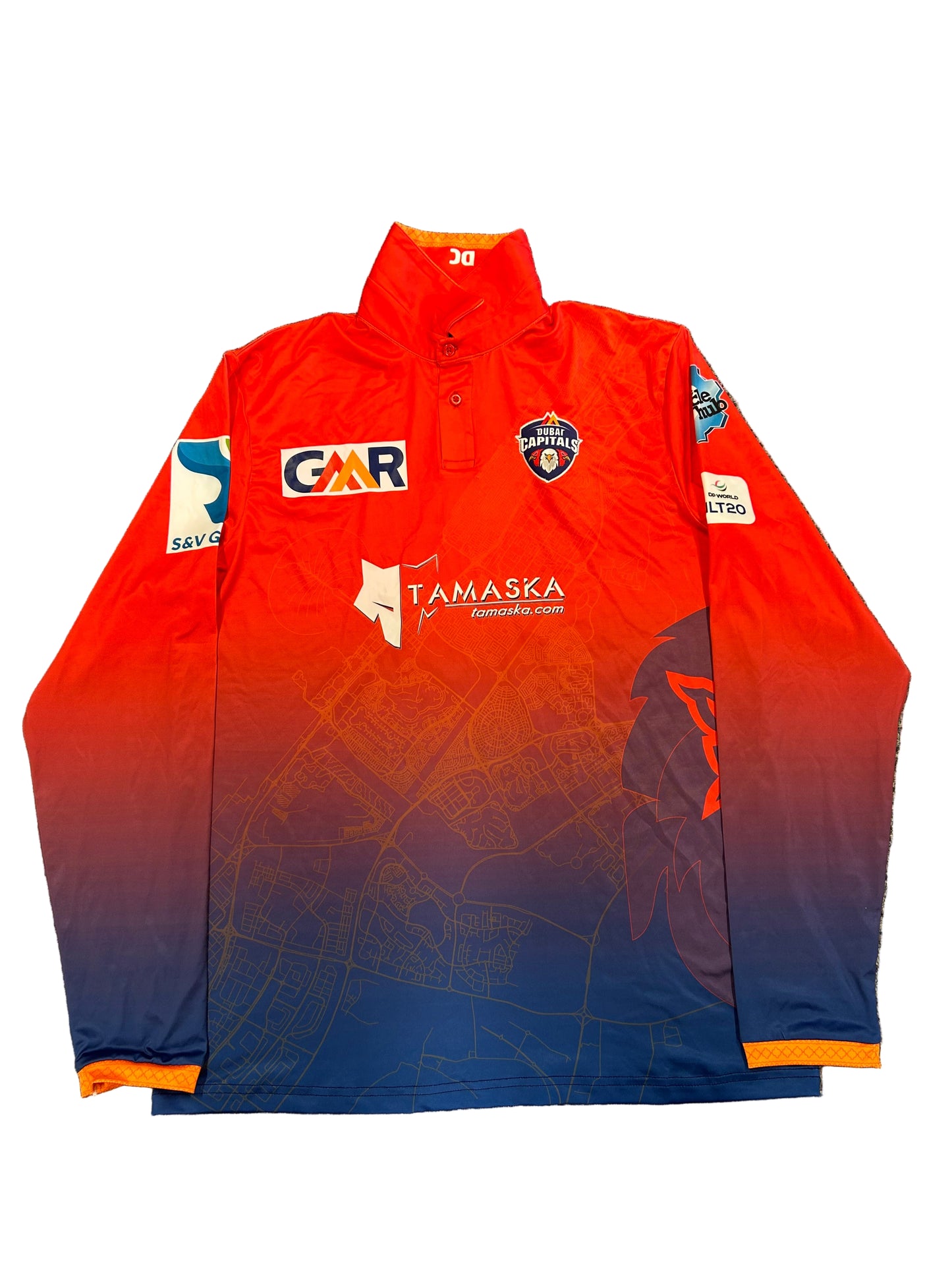 Shai Hope Dubai Capitals 2025 ILT20 Match Worn LS Playing Shirt