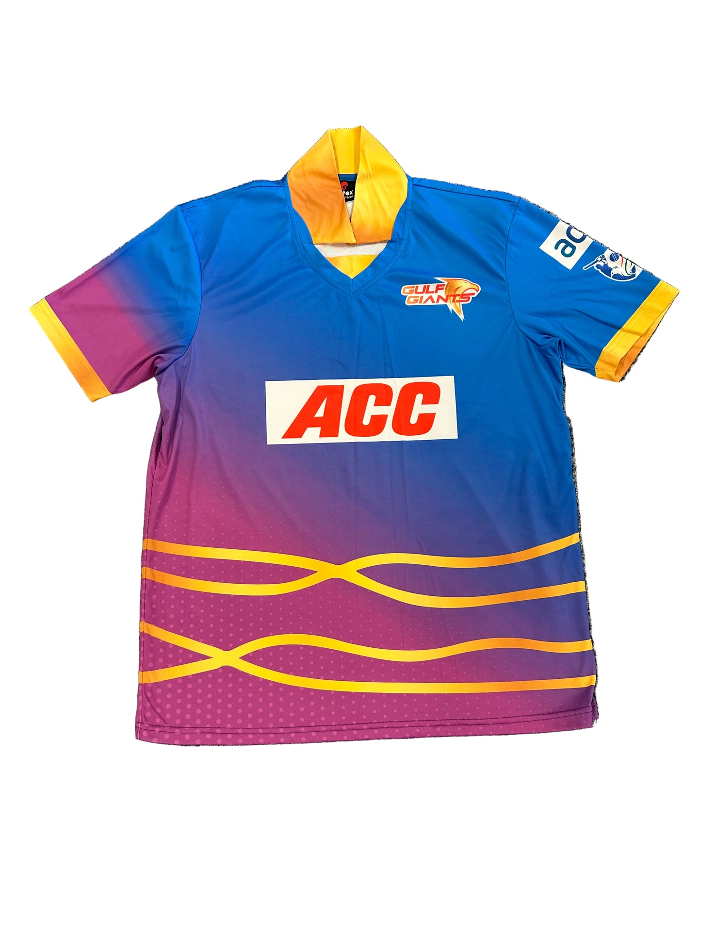 Gulf Giants 2025 ILT20 Player Issue SS Training T-Shirt