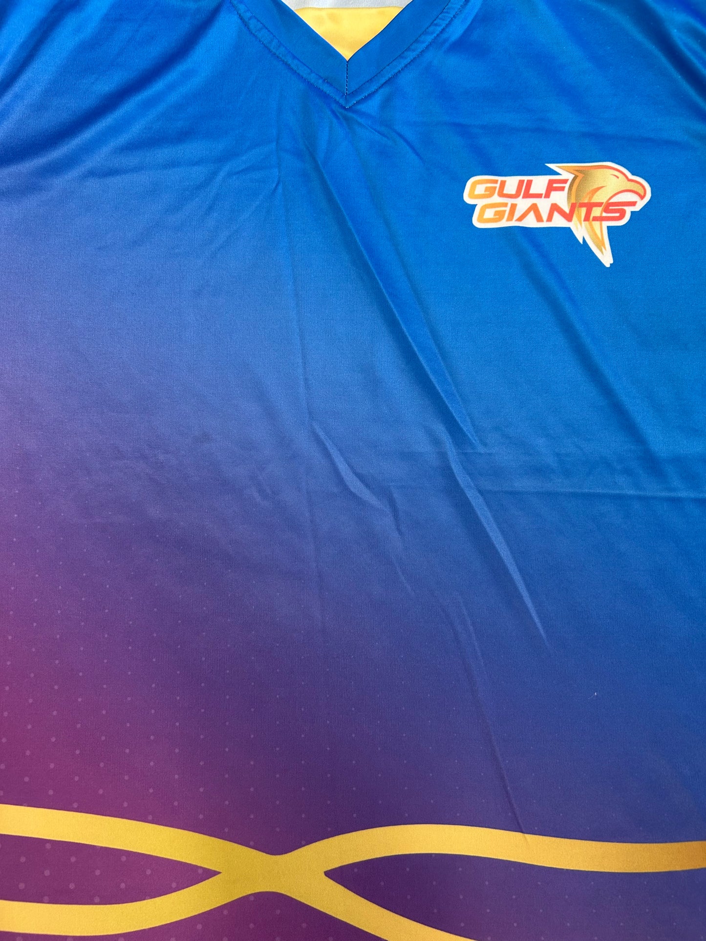 Gulf Giants 2024 ILT20 Player Issue SS Training T-Shirt