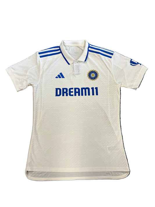 Navdeep Saini India A 2024 Test Match Worn SS Playing Shirt