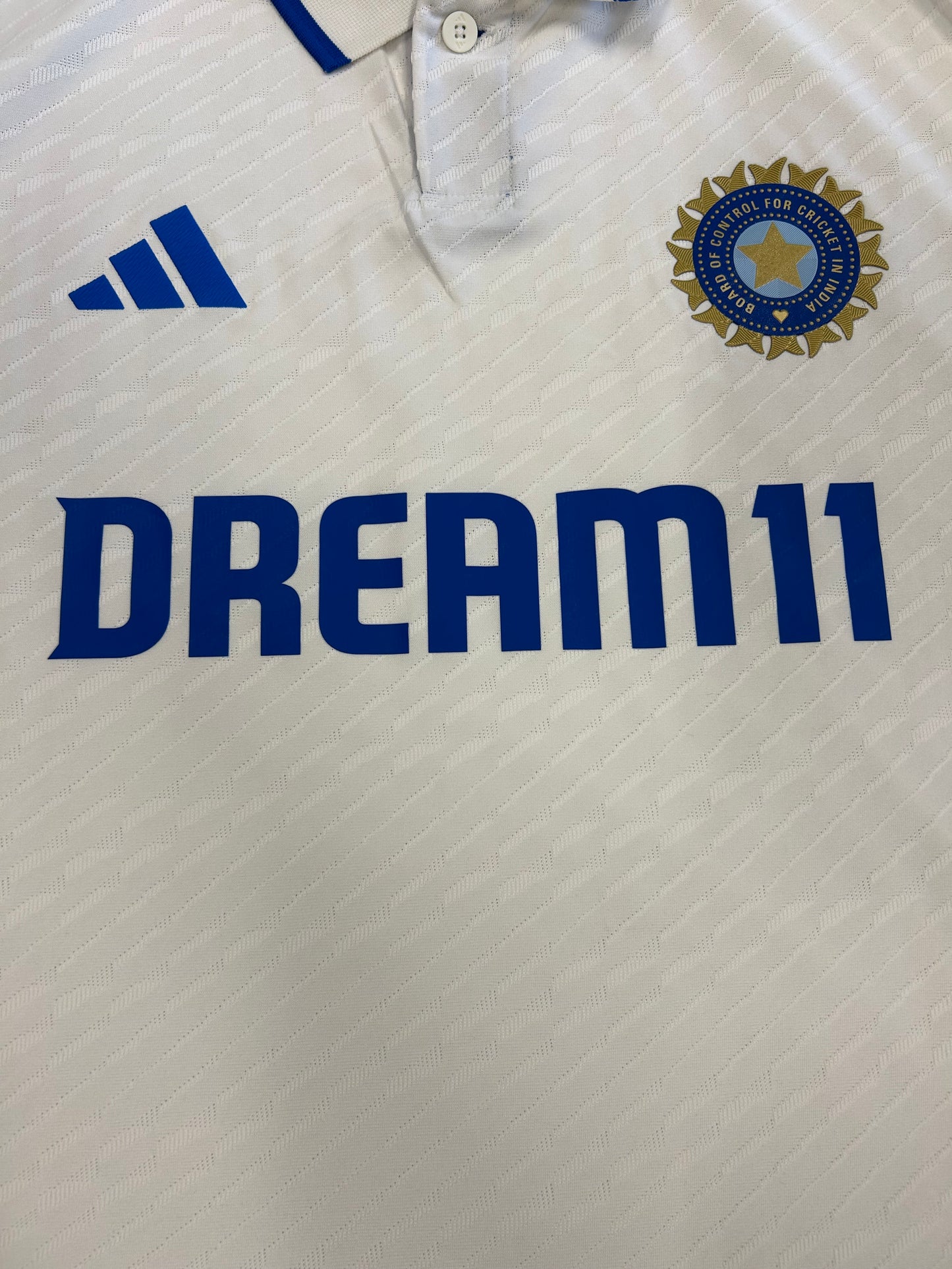 Mukesh Kumar India A 2024 Test Match Worn SS Playing Shirt