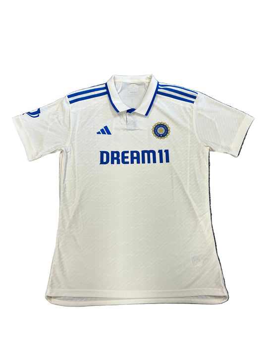 Mukesh Kumar India A 2024 Test Match Worn SS Playing Shirt
