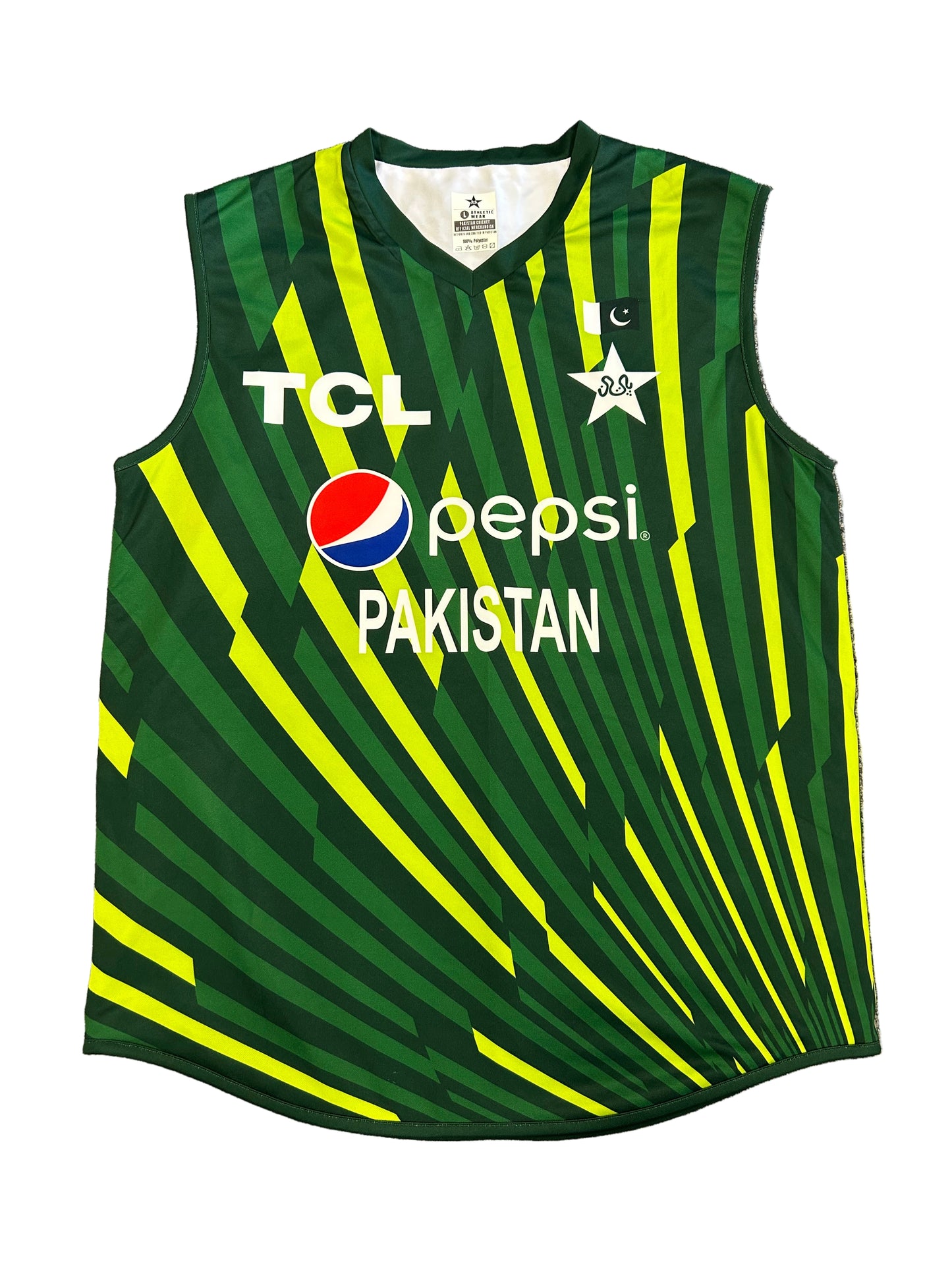 Faheem Ashraf Pakistan 2024 ODI Match Worn Playing Pullover