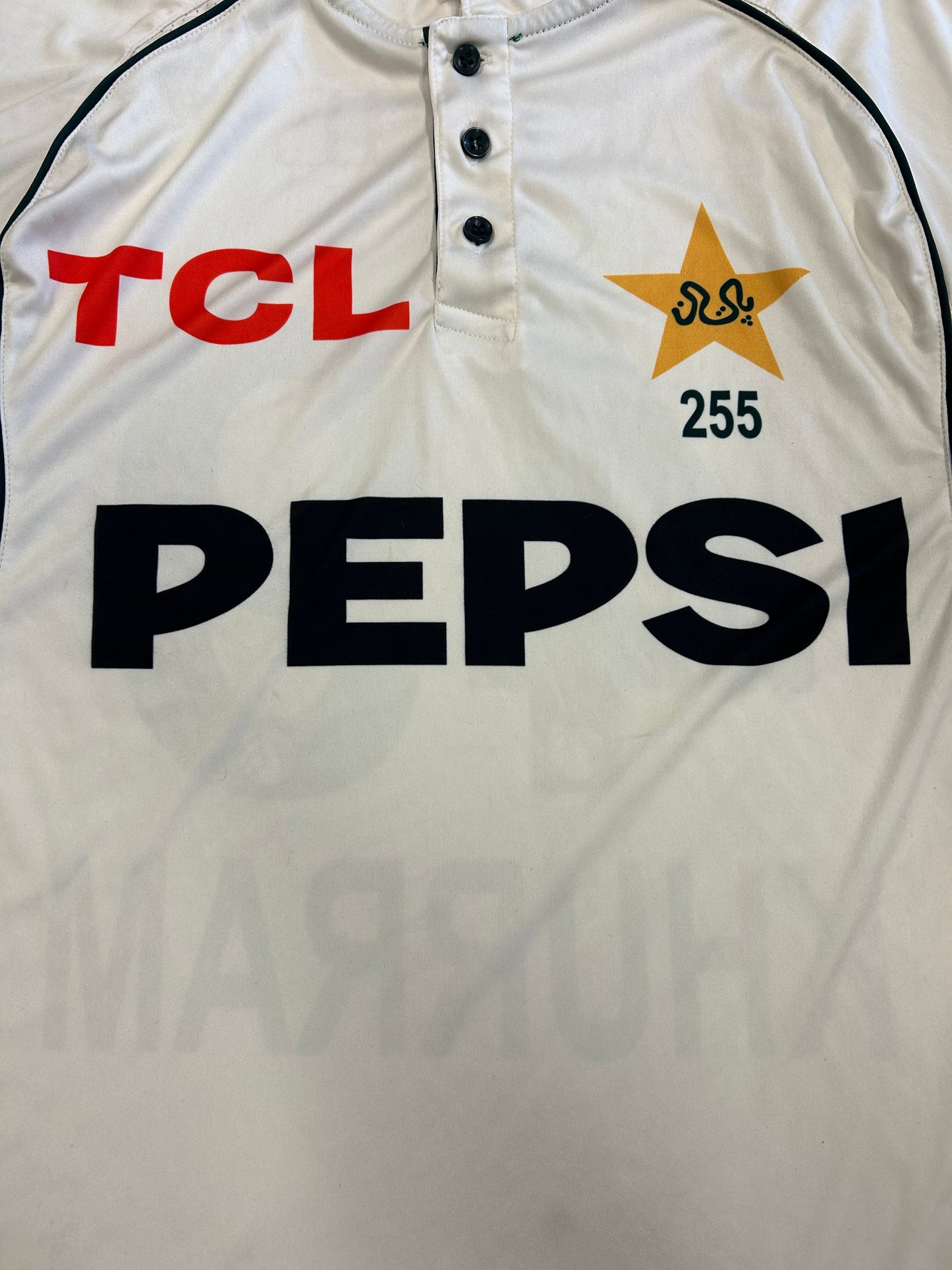 Khurram Shahzad Pakistan 2025 Test Match Worn SS Playing Shirt