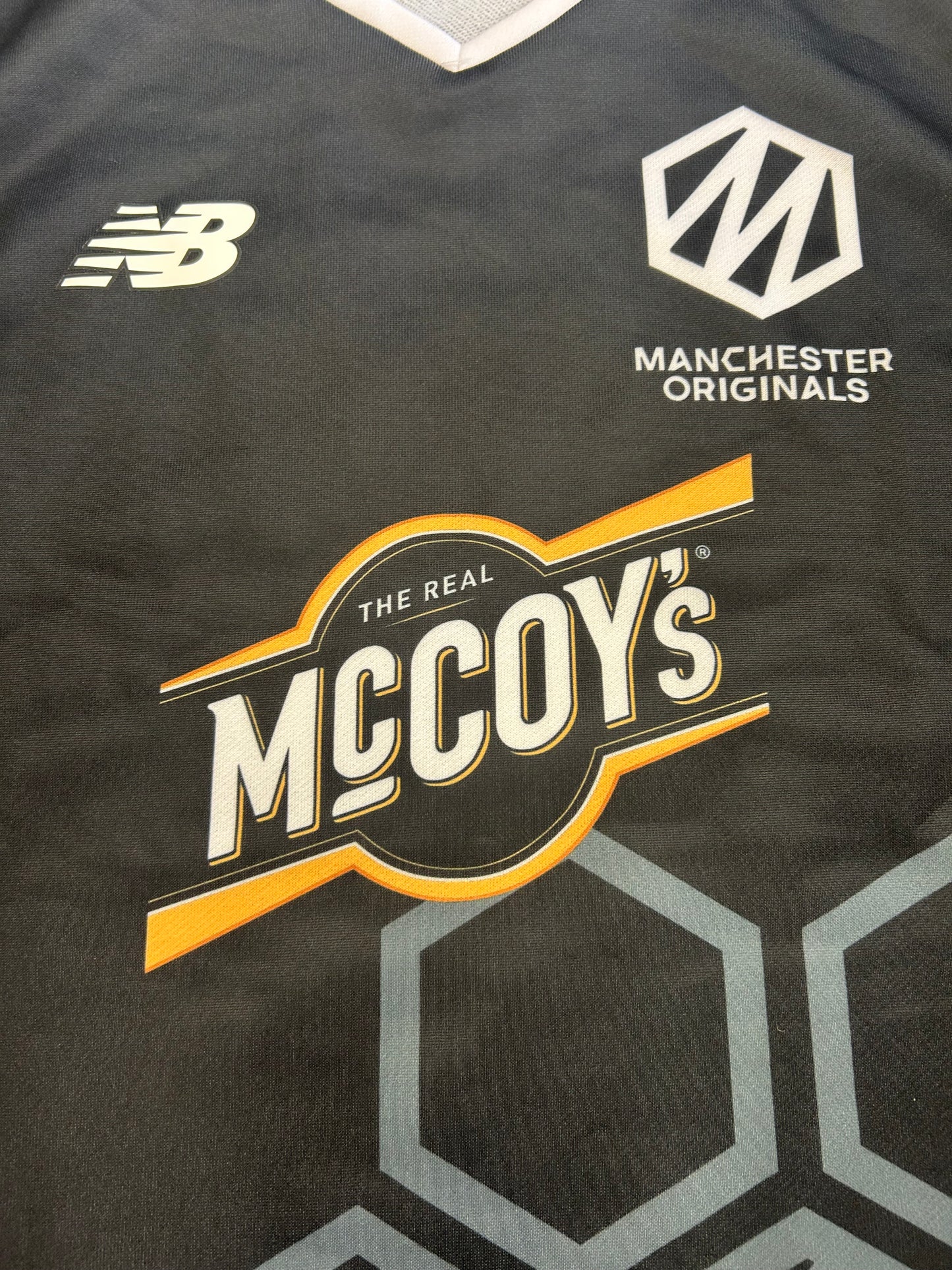 Phil Salt Manchester Originals 2024 Hundred Match Worn LS Playing Jumper