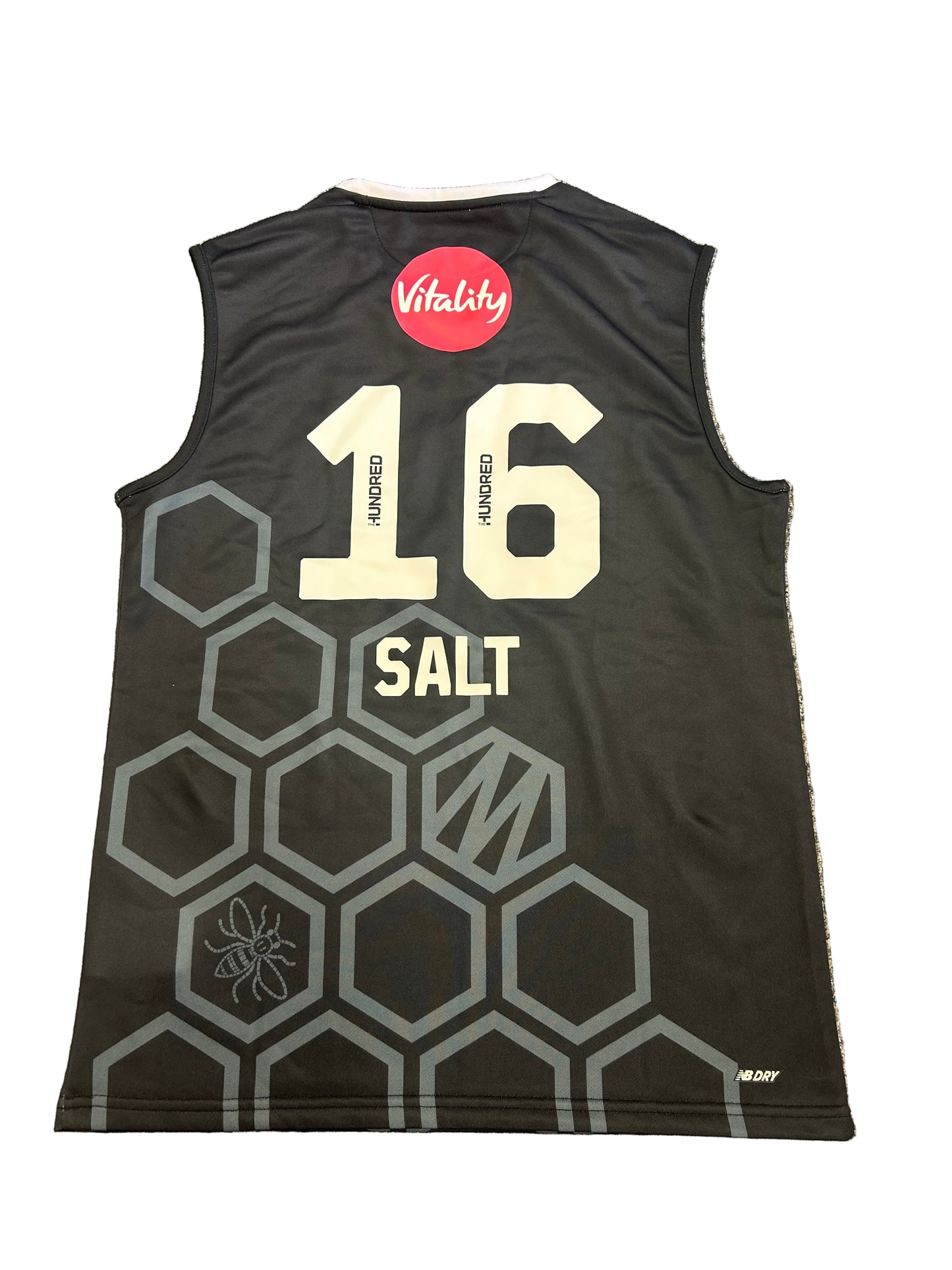 Phil Salt Manchester Originals 2024 Hundred Match Worn Playing Pullover