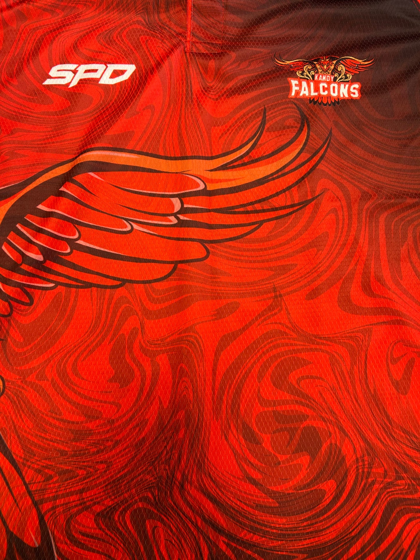 Kandy Falcons 2024 LPL Player Issue SS Training Polo